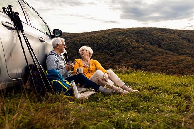 Couple Camping